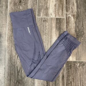 Gymshark Purple High-Waisted Leggings